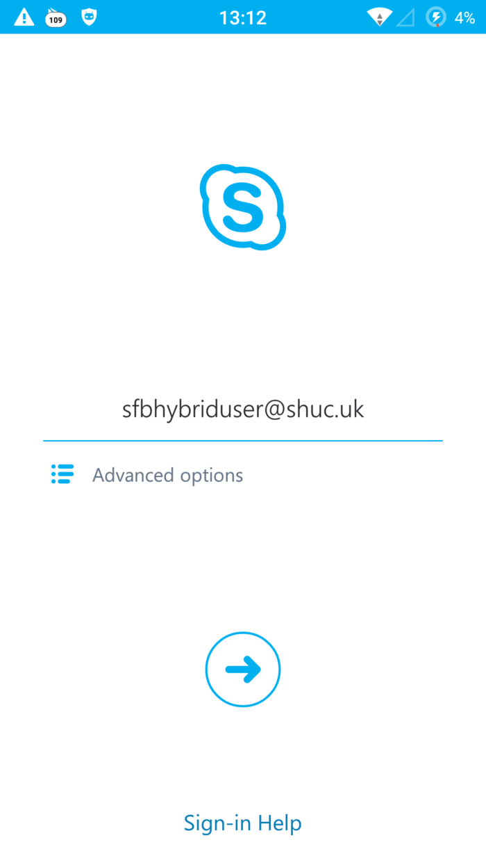 enable modern authentication for skype online hybrid